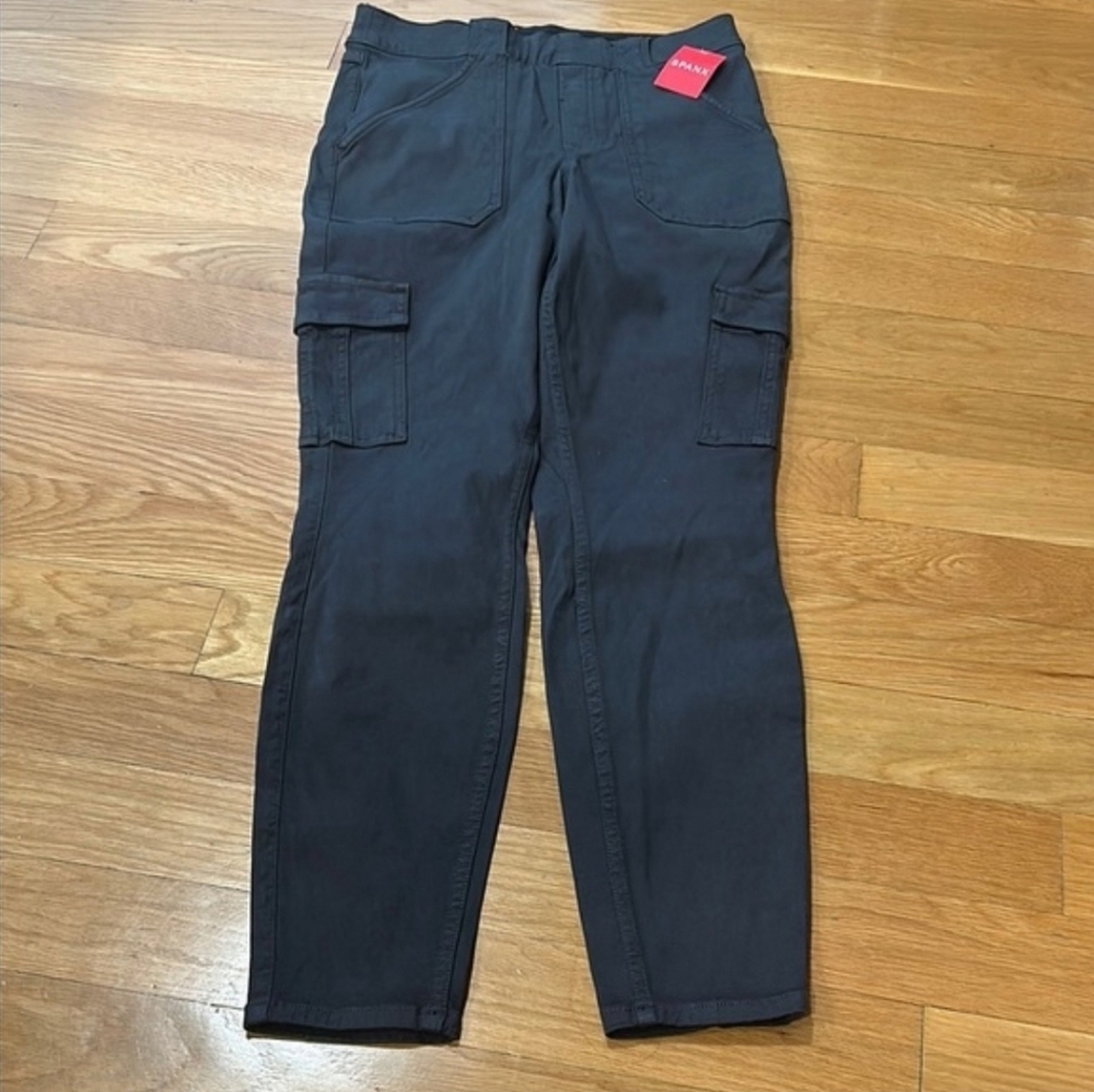 SPANX Gray Cargo Pants